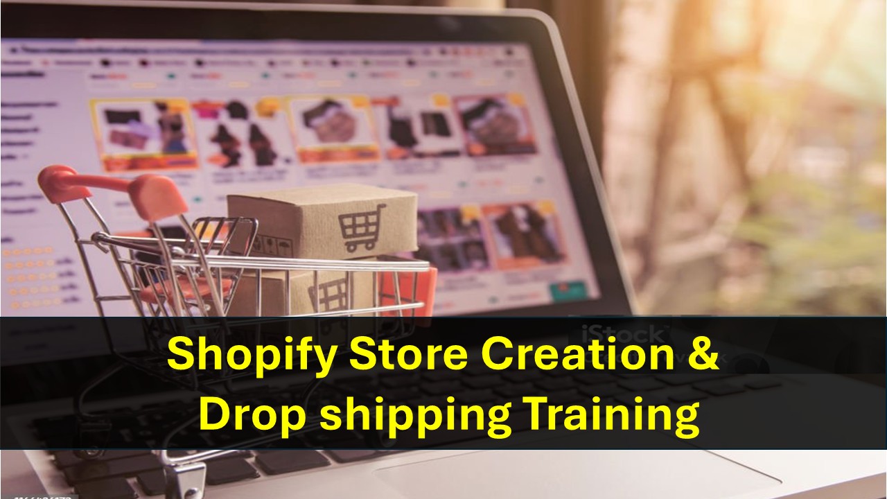 Shopify Store Creation & Drop Shipping Training