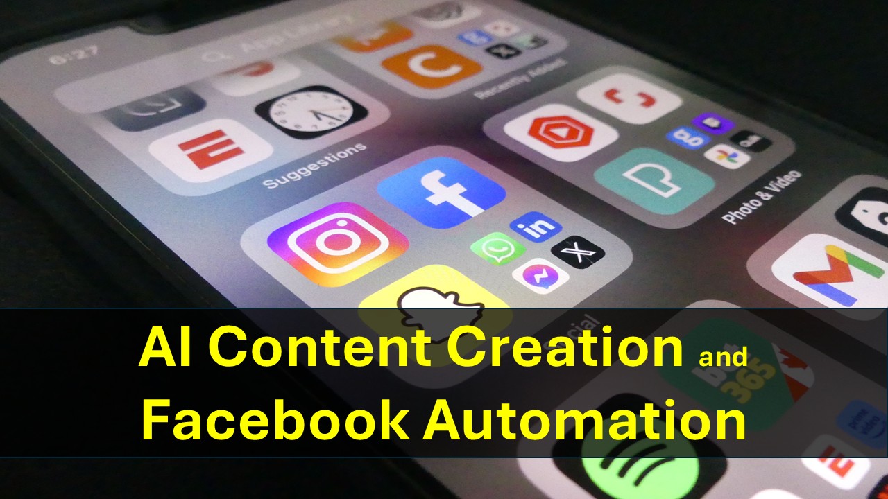 AI Content Creation and Facebook Automation