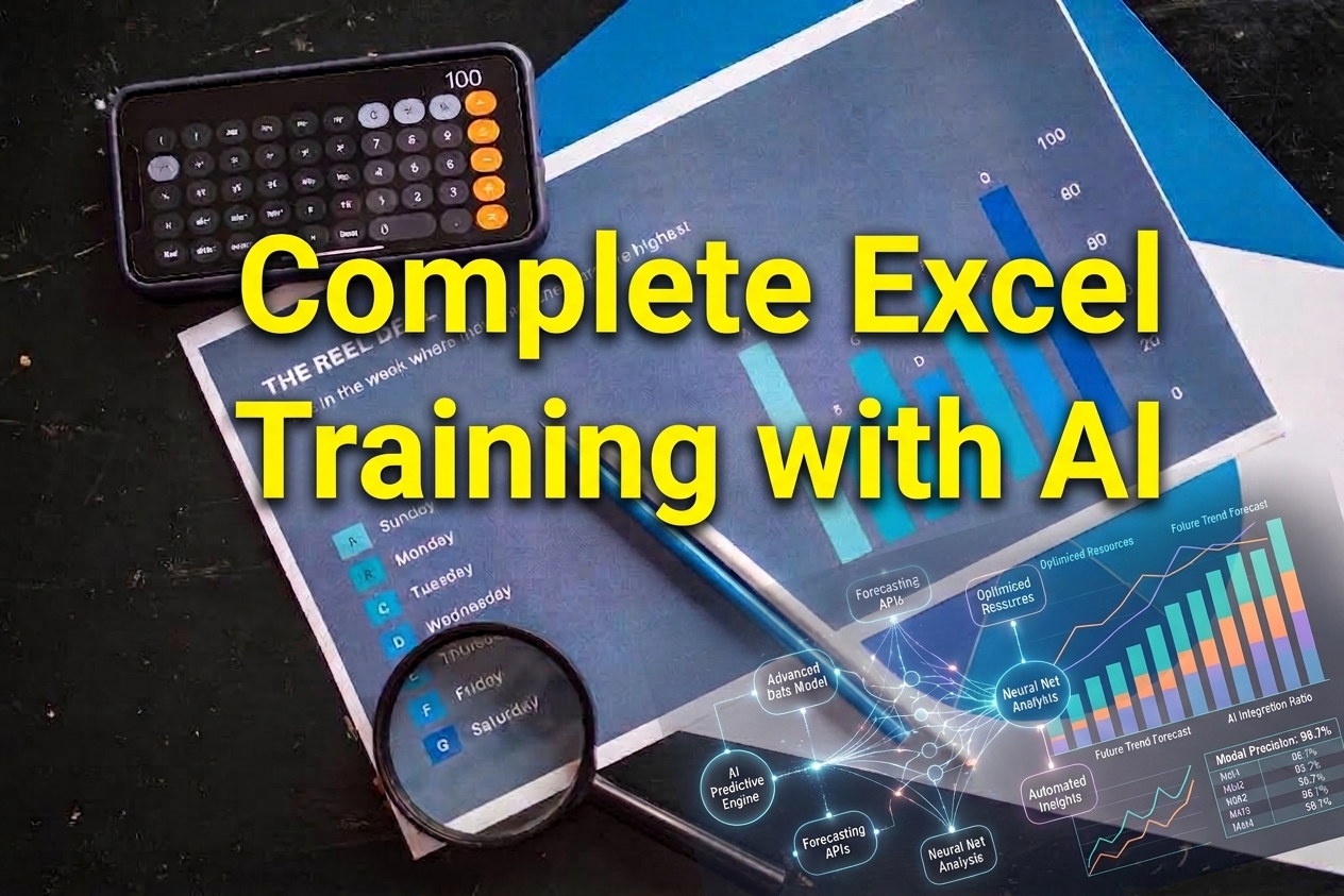 Complete Excel Training with AI – Online