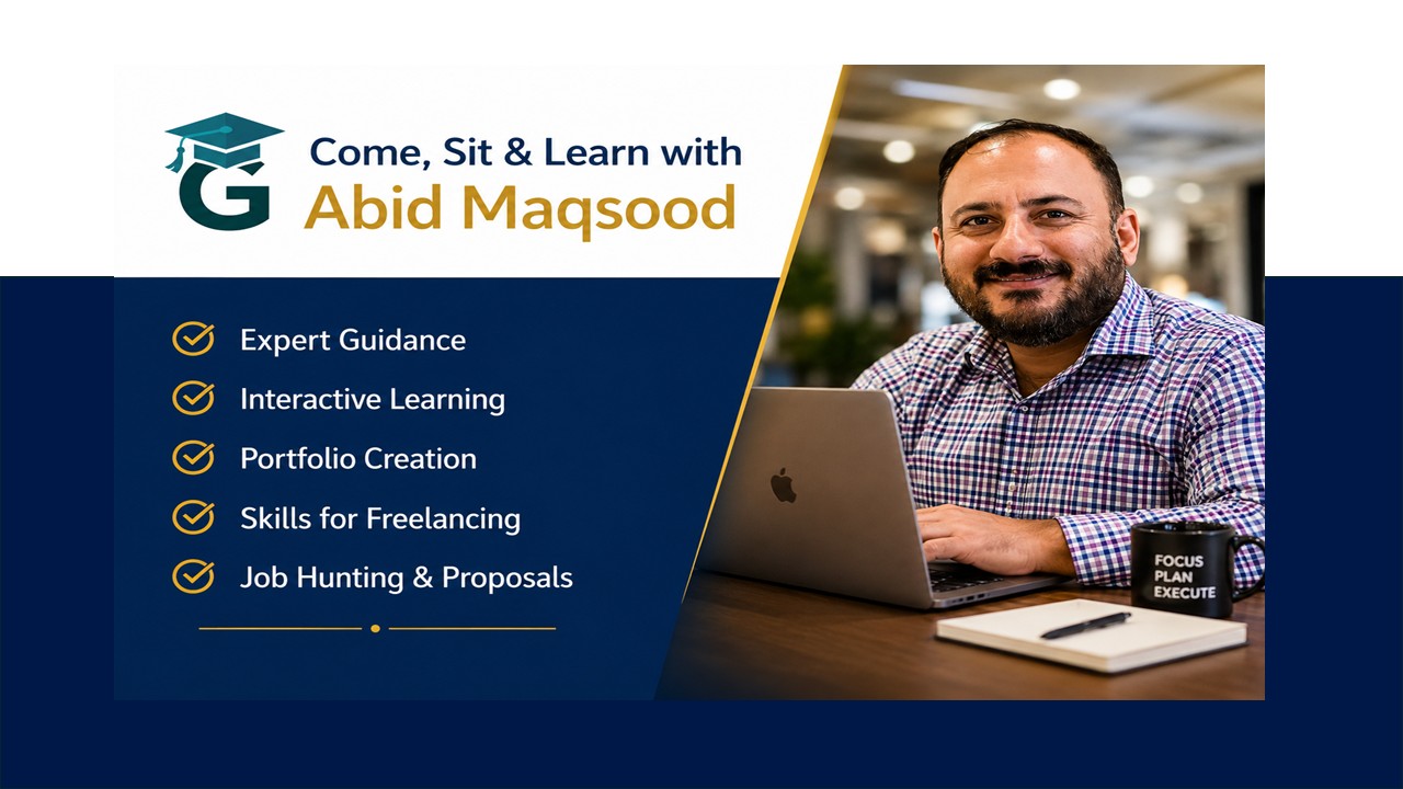 Professional Mentorship with Abid Maqsood